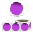 thumbnail image 3 of Purple Serrated Edge Certificate Seals Stickers 250Pc Award Labels, By Meiiso, Large Inventory!, 3 of 6
