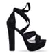 thumbnail image 2 of Zapatillas Plataforma Lazo Cruzado Berry Shoes Premium Berry 7443, 2 of 3