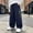 Style5-Navy boys pants, variant on ersvoioy Boys Straight Leg Pants Elastic Waist Loose Fit Casual Trousers for Summer Size 5-15 Years