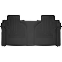 Husky Liners 54201 X-Act Contour Floor Liners Fits 2019-2026 Chevy Silverado & GMC Sierra 1500-3500 Crew Cab Second Row Full Coverage | 1pc Black