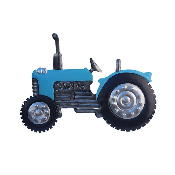 Simulación de Tractor de hierro Soledad Decoraciones colgantes Mural Azul
