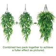 thumbnail image 5 of 8 Pack Artificial Boston Fern Plants Fake Hanging Plant Faux Hanging Boston Ferns Fake Ivy Vines Greenery Plastic Plants for Indoor Wall Porch Wedding Party Holiday Decor, 5 of 8