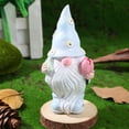 thumbnail image 7 of Easter Gnome Resin Figurine 4.72in Tabletop Decor for Spring Holiday Display, Easter Decorations for Home and Party Decor, 7 of 7