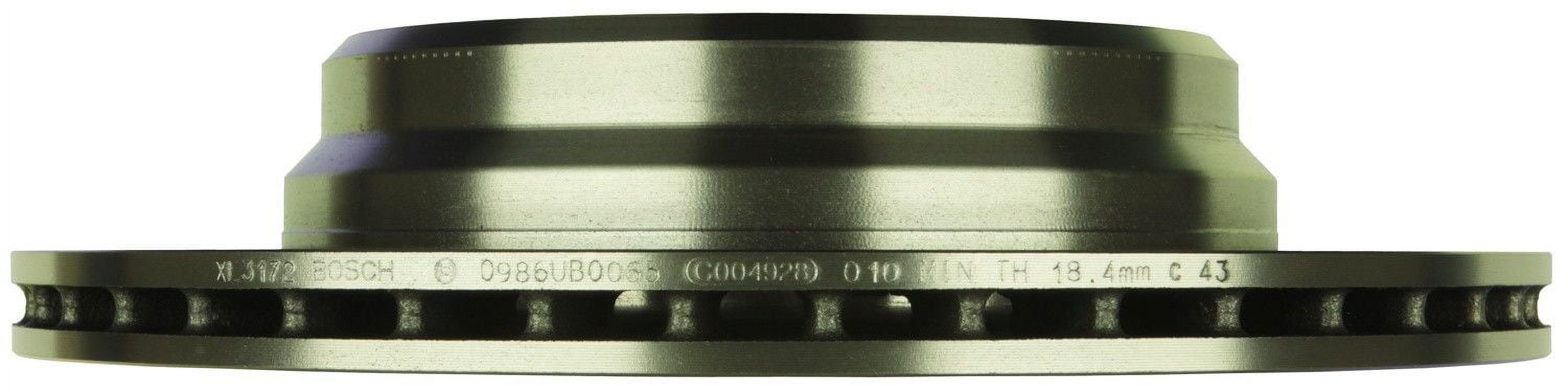 BOSCH 15010065 QuietCast Premium Disc Brake Rotor - Compatible With Select BMW 525i 528i 530i 540i; REAR; 1 PACK