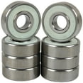 thumbnail image 2 of Amphetamine Planche à Roulettes / Longboard Bearings Tube en Acier Inoxydable, Lot de 8, 2 of 5