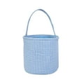 thumbnail image 1 of WGXU Rabbit Nursery Storage Newborn Or Blue Checkered Easter Rabbit Bucket, 1 of 5