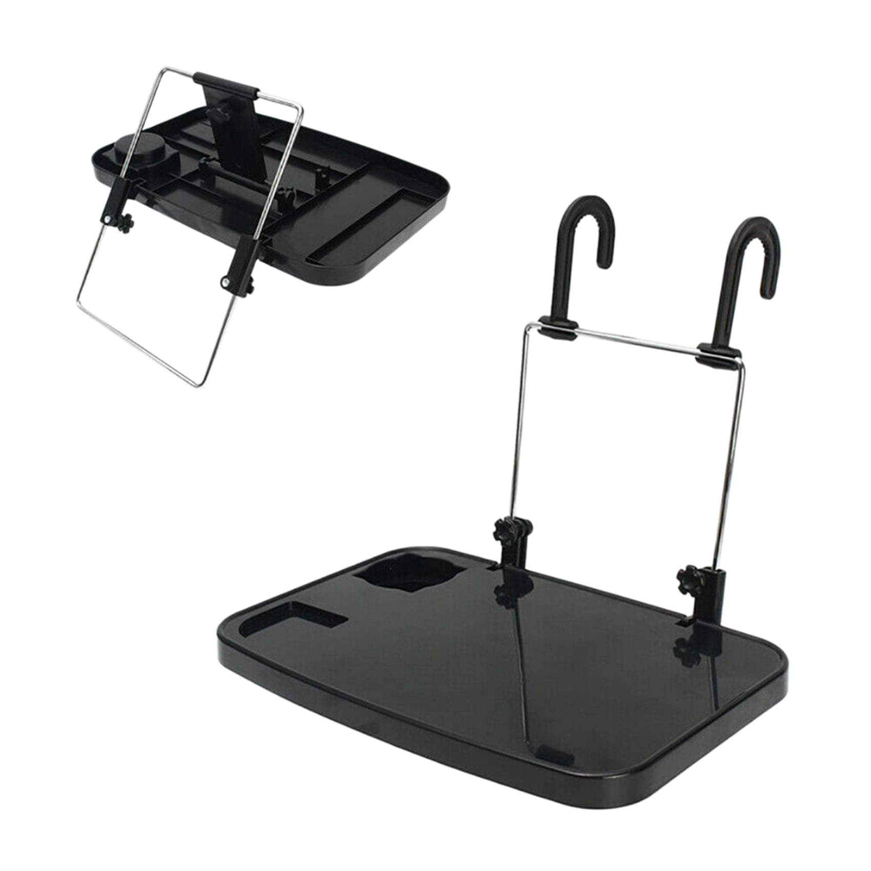 2X Folding Car Computer Desk Work Table in Car Laptop Stand Food Tray Drink Holder