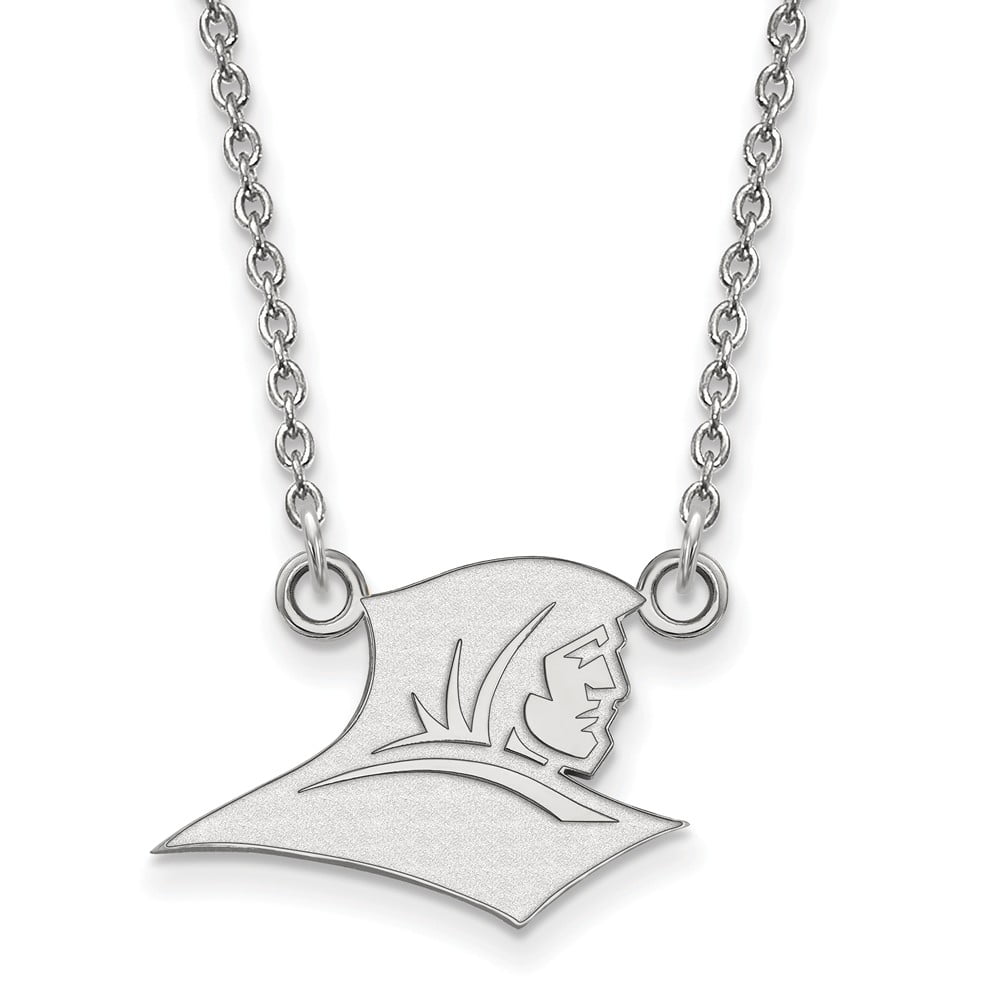 Solid 925 Sterling Silver Providence College Small Pendant with Necklace 
