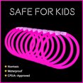 thumbnail image 3 of Kaitek Glow in the Dark Stick Party Favors, Pink, 100 Count, 3 of 5