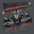 thumbnail image 4 of Trust the Universe Graphic Tee Tournament Racing, Cotton, Size S-2XL, 4 of 4