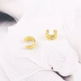 thumbnail image 4 of Alexcraft Ear Cuffs for Women Non Piercing 14K Gold Plated Ear Clip on Cartilage Earrings Cubic Zirconia Earring Cuffs Jewelry for Women, 4 of 5