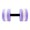 Purple, variant on Aquatic Dumbbell Aquatic Exercise Dumbbells Water Dumbells Swimming Barbell Orange