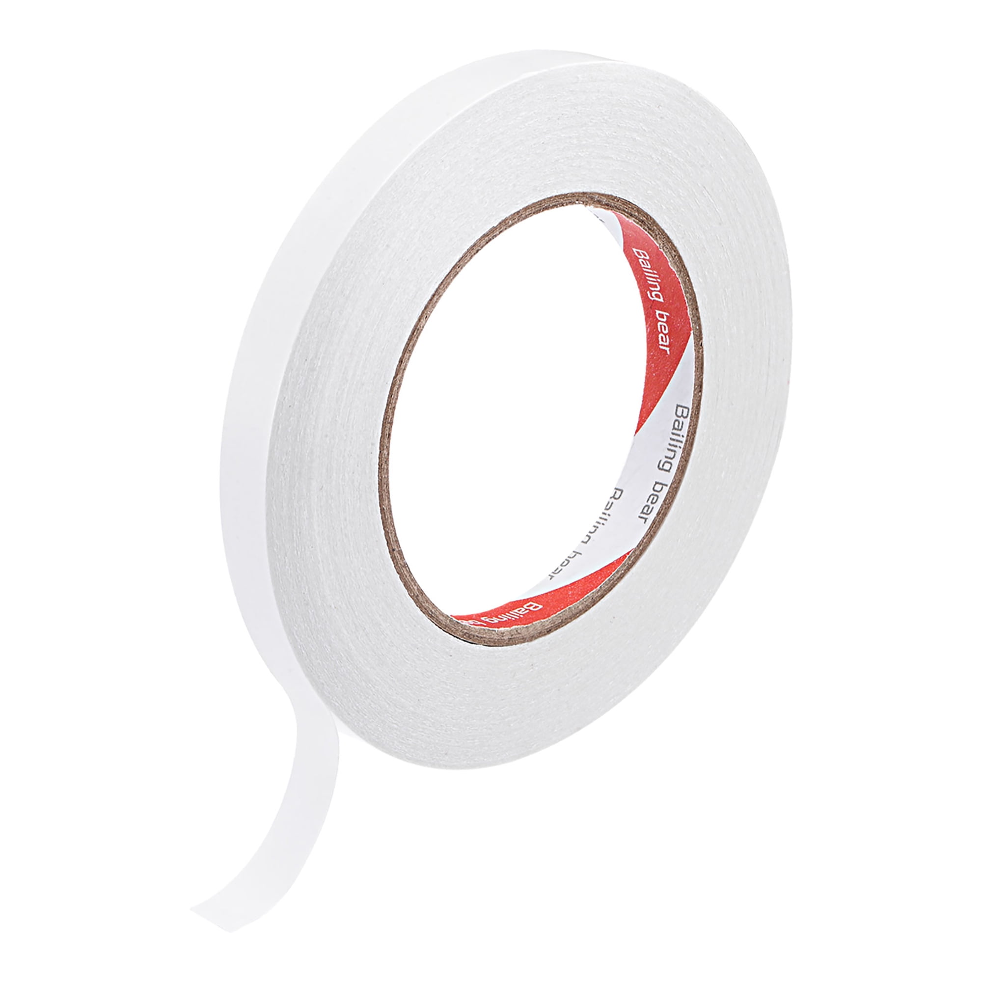 Uxcell 12mm x 50m/164ft DoubleSided Adhesive Tape Paper Backing 1 Roll
