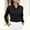 Black, variant on Womens Button Down Shirt Dressy Casual Collared Long Sleeve Blouses Comfy Going Out Pullover Spring Fashion Business Office Work Tops
