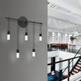 thumbnail image 2 of Sonneman S1N18K-JFXXXX62-RP02 Suspenders Led Staggered Bar Wall Sconce - Black, 2 of 5