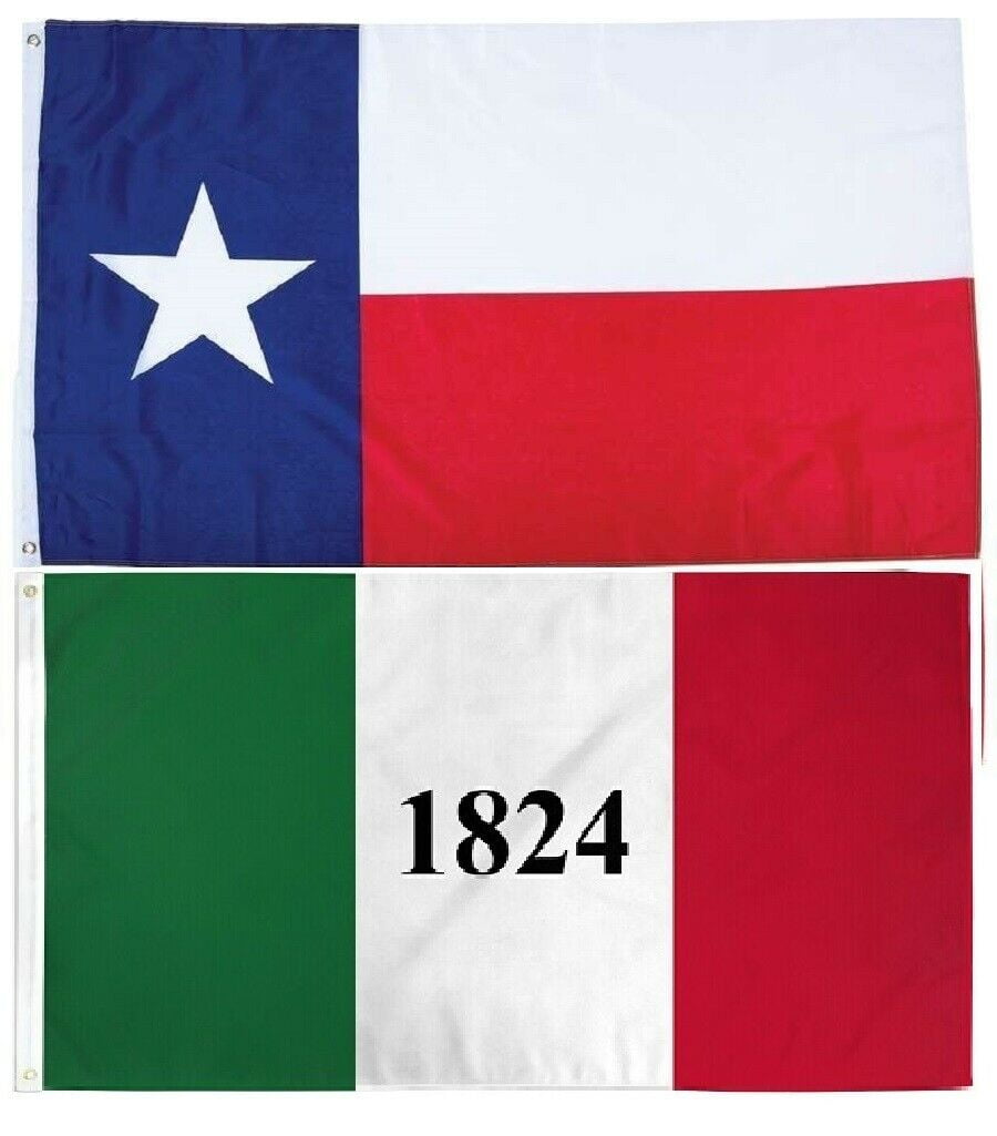 2 Pack 3x5FT Texas Flag Bundle Wholesale 1824 Alamo Texas Star State