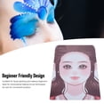 thumbnail image 3 of Makeup Painting Practice Board, Children Soft PET Face Painting Practice Board Washable Red Top Type  for Makeup Artist, 3 of 7