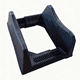 thumbnail image 1 of Soporte para exhibición de neumáticos de automóvil, almacenamiento de llantas, resistente, versátil, bandeja para neumáticos organizada. Negro, 1 of 9