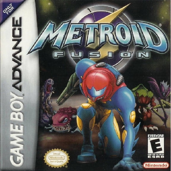 Restored Metroid Fusion GameBoy, by Physical/Nintendo, Advance Action & Adventure , Parental Controls, Video Game