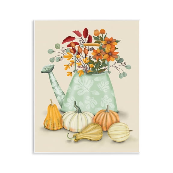 Stupell Industries Country Harvest & Bouquet Plants & Flowers Painting Unframed Art Print Wall Art, 11 x 14