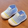 thumbnail image 6 of Unsex Baby First Walking Shoes boy Girl Infant No-Sliper Lightweight Sneakers,6 12 18 24 36 Months Toddler Protect Toes Sock Shoes, 6 of 7