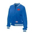 thumbnail image 2 of Women's New Era  Royal Buffalo Bills Throwback Fleece Full-Snap Jacket, 2 of 7