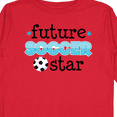thumbnail image 4 of Inktastic Future Soccer Star Boys Long Sleeve Toddler T-Shirt, 4 of 5