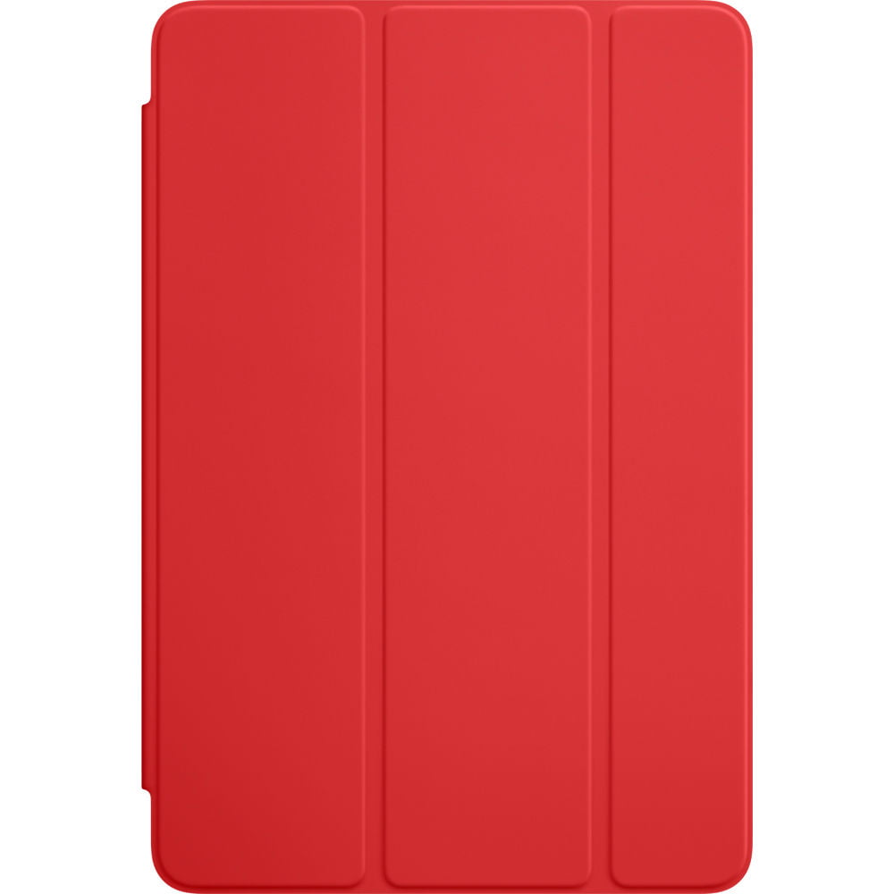 Apple iPad Mini 4 Smart (Red) Polyurethane Tablet Cover MKLY2ZM/A (New in None Retail Packaging) - Walmart.com