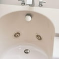 thumbnail image 2 of Keeney 645PVCDSBN Cable Driven PVC Bathtub Drain Kit for Standard Size Tubs, Brushed Nickel, 2 of 4