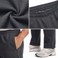 thumbnail image 6 of Puztloy Mens Sweatpants Cotton Elastic Waist Straight Jersey Pants Relaxed Fall Fit Loose Casual with Pockets, 6 of 6
