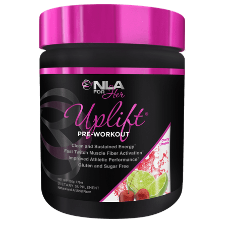 NLA for Her, Uplift Pre Workout Powder, Cherry Limeade, 40