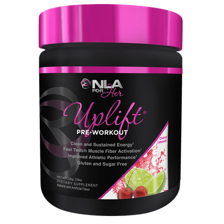 NLA for Her, Uplift Pre Workout Powder, Cherry Limeade, 40 Servings