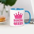 thumbnail image 3 of CafePress - Dancing Queen Large Mug - 11 oz Ceramic Mug - Novelty Coffee Tea Cup, 3 of 4