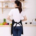 thumbnail image 4 of Delantal de lona impermeable Delantal de cocina Delantal de jardinería Delantal de lona impermeable Diseño de bolsillo ajustable Delantal de cocina portátil para el trabajo en ANGGREK Otros, 4 of 8