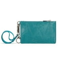 thumbnail image 4 of Wrangler Small Credit Card Holder for Women Slim Card Holder Wallet Womens Ladies Female Wristlet Keychain Wallet, Solid-Turquoise, 4 of 7