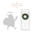 thumbnail image 5 of Bringstar 24" Pine Artificial Christmas Wreath, Unlit Green Wreath for Front Door, Pine Needles, PVC Branches, 5 of 7