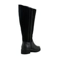 thumbnail image 5 of Vionic Fallbrook Wide Calf Women's Boots Black Leather Size 9.5 W, 5 of 8