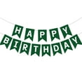 thumbnail image 1 of Suministros para fiestas de cumpleaños GLASNES Green Happy Birthday, 1 of 6