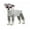 Gray, variant on BT Bear Small Dog Jumpsuit, Small Dog Recovery Suit, Stripe Anti-Shedding Dog Pajamas Pjs, After Surgery Dog Onesie Shirt, Dog Sweater Coat for Puppy Small Dog Pink M