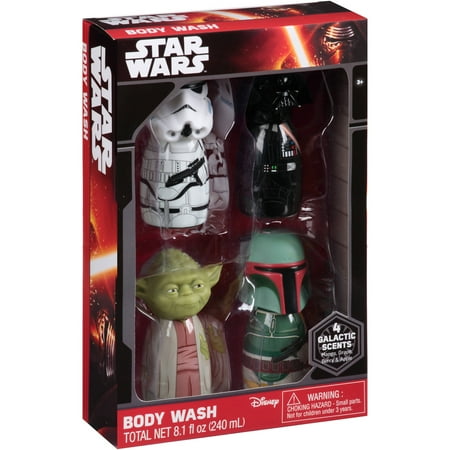 Star Wars Body Wash Set, 4 count