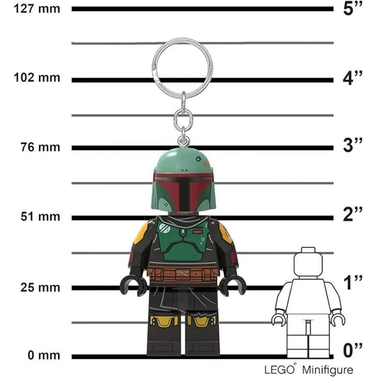 LEGO Star Wars Keychain Light - Boba Fett (KE188H) - Walmart.com
