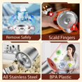 thumbnail image 4 of NESSUS Paquete de 4 K Cups reutilizables de acero inoxidable para Keurig, 4 of 7