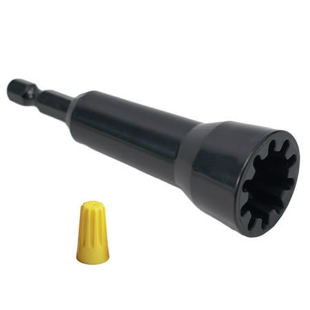 

Power Drill Wire Connector Driver Electrician Wire Twisting Tools Kit Hex Handle