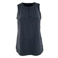 thumbnail image 3 of Women's Plus Size Sleeveless Keyhole Tank B 2X, 3 of 4