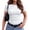 White #100, variant on WULMLEO Women Short Sleeve Tops Crewneck Ribbed Knit Fitted Tshirts Dressy Casual Basic Tee 2026 Summer Shirts Red XL