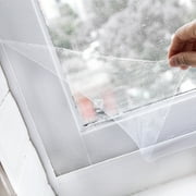 Adjustable DIY Window Screen Kit, White Frame Insect Screen for Sliding and Casement Windows, No Tools Easy Installation Mesh for Home Ventilation