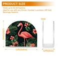 thumbnail image 4 of Yayeee Napkin Holder for Table Kitchen Paper Tissue Organization, Red Flamingo Pattern, 4 of 8