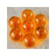 thumbnail image 2 of 1pc 3.5cm Resin Wishing Glass Ball With 1-7 Stars Pattern And Orange Color, Childhood Toy Bouncing Ball, 2 of 3