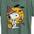 thumbnail image 3 of Peanuts - Snoopy Woodstock Witchcraft - Women's Short Sleeve Graphic T-Shirt, 3 of 6