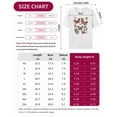 thumbnail image 7 of Boho Flowers Butterfly Womens T Shirts Short Sleeve Cotton Crewneck T-Shirt Graphic Tees, Casual Tops Tshirt for Women Teen Girls, 7 of 7